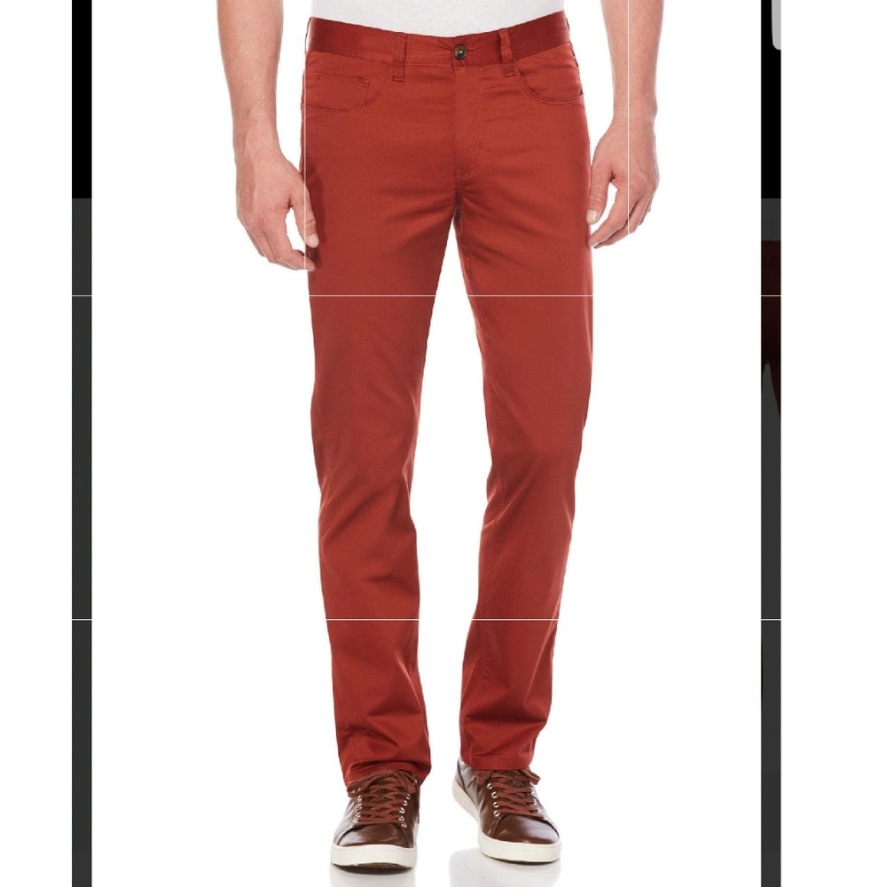 Perry Ellis Sateen 5 Pocket pants - Picture 1 of 5